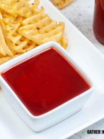 Top down view of copycat Chick-Fil-A Polynesian Sauce.