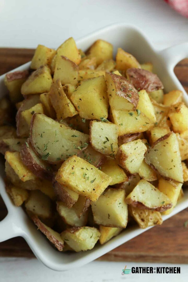 Pan Fried Potatoes - Gather in my Kitchen